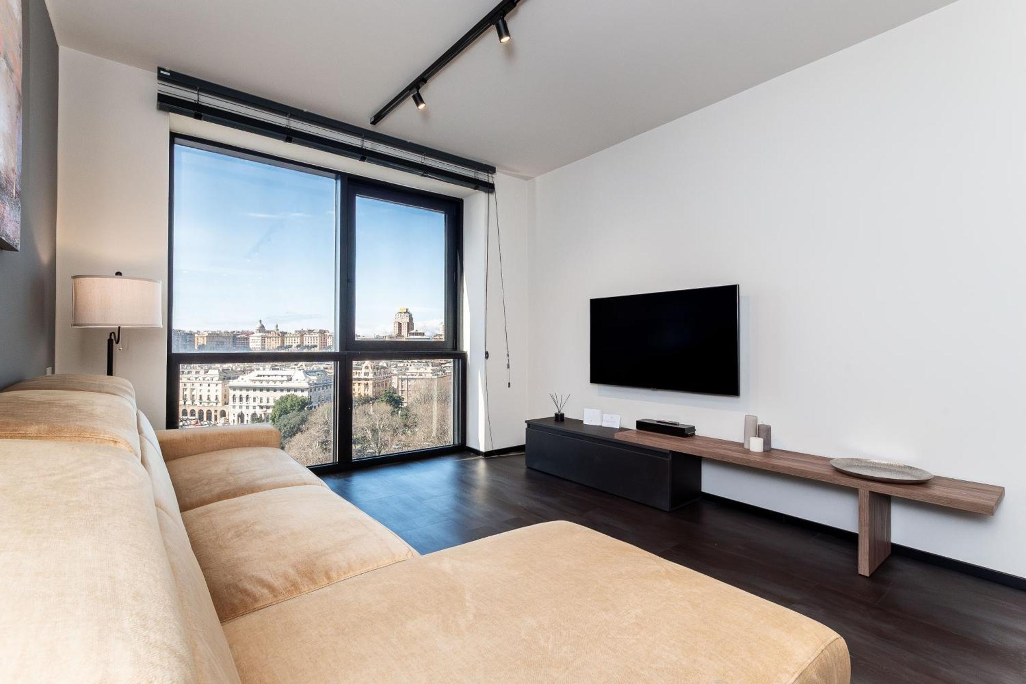 Free Parking In Luxury Suite With City View - Steps To Brignole Train Station Génova Exterior foto